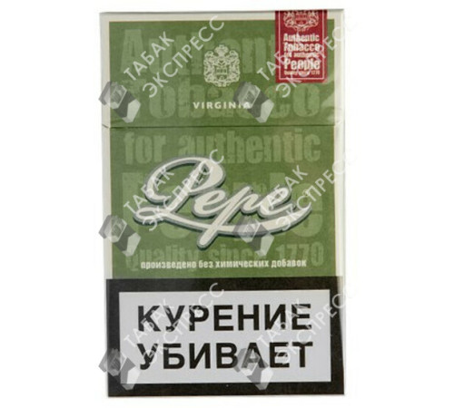 Сигареты Pepe Rich Green Сигареты Pepe Rich Green